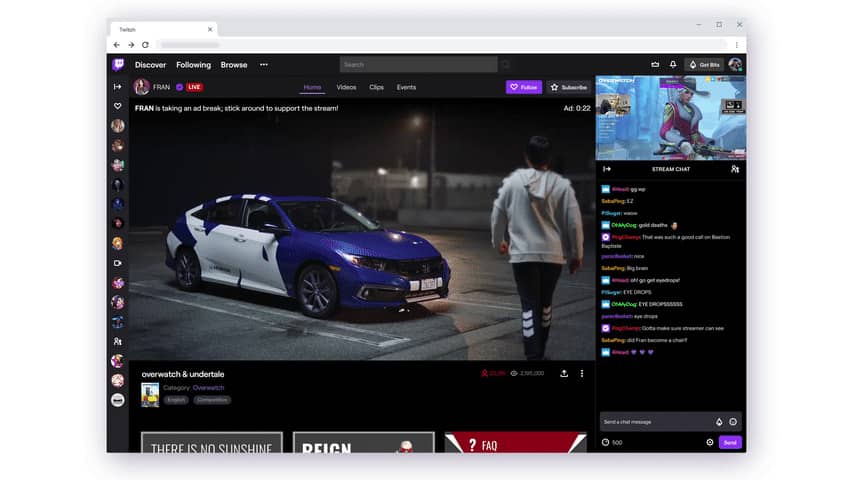 Twitch-ad