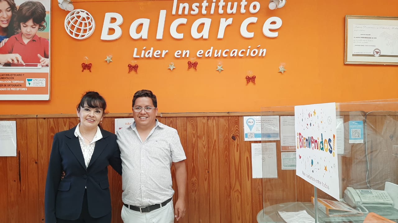 Abel Puca y Viviana Trejo, socios fundadores del Instituto Balcarce